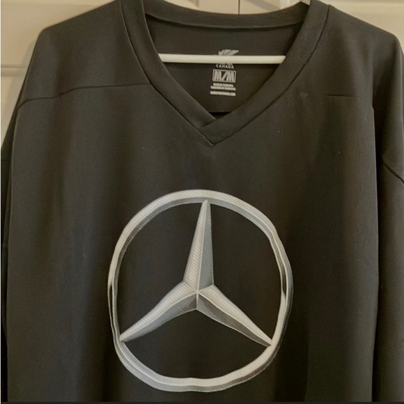 Kobe Sportswear | hockey practice jersey, branded with Mercedes-Benz Logo, black - Picture 4 of 8